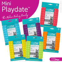 LickiMat Mini Playdate for Cats - Dark Pink