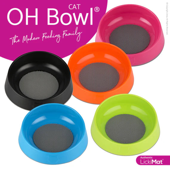 LickiMat OH Bowl for Cats - Green