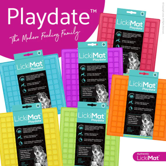 LickiMat Playdate for Cats - Purple