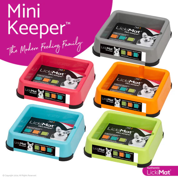LickiMat Mini Keeper - Turquoise