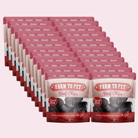 Beef Chips Snack Pack Bundles | Dog Treats for Training & Travel