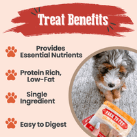 Puppy Packs 'n Snacks Dog Treat Starter Pack | Single-Ingredient Training Treats