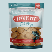 Fish Chips for Dogs | Wild-Caught Fish Dog Treats