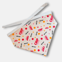 Tie-on Dog Bandana | Adjustable String-tie Bandana for Dogs and Cats