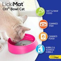LickiMat OH Bowl for Cats - Green