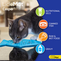 LickiMat Casper for Cats - Green