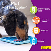 LickiMat Mini TUFF Soother - Dark Pink