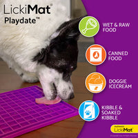 LickiMat Playdate for Cats - Purple