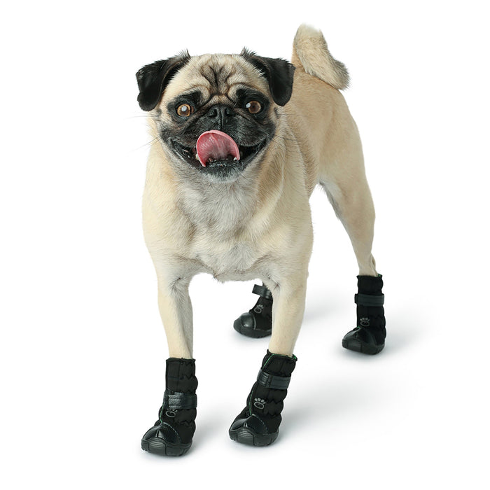 Elasto-Fit Dog Boots - Black