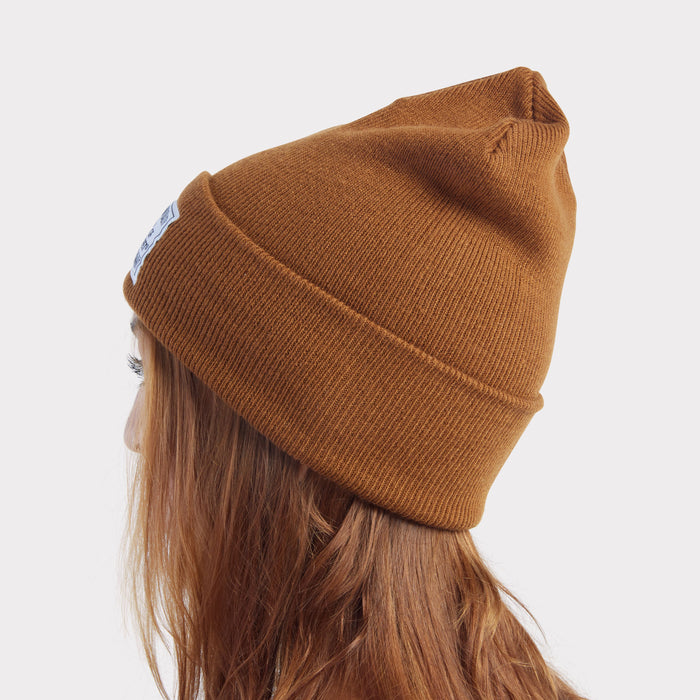 Human GF Logo Beanie - Caramel