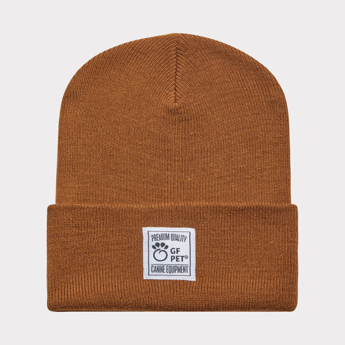 Human GF Logo Beanie - Caramel