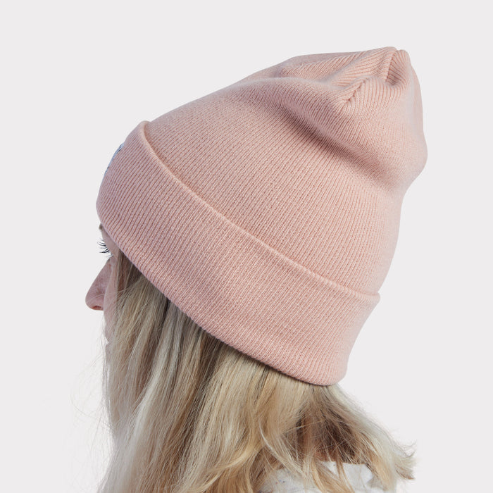 Human GF Logo Beanie - Pink