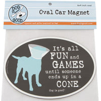 Its All Fun and Games Car Magnet