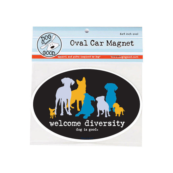 Welcome Diversity Car Magnet