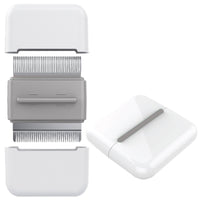 Pet Life ® 'Zipocket' 2-in-1 Underake and Stainless Steel Travel Grooming Pet Comb