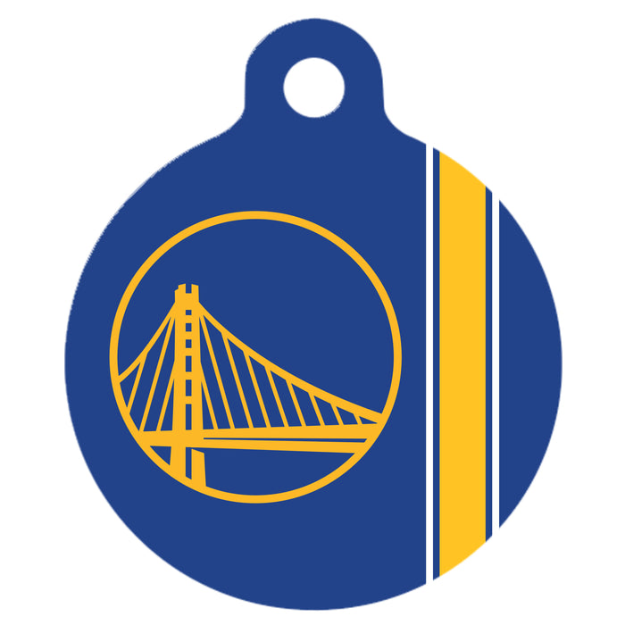 Golden State Warriors Stainless Steel Charm/Tag