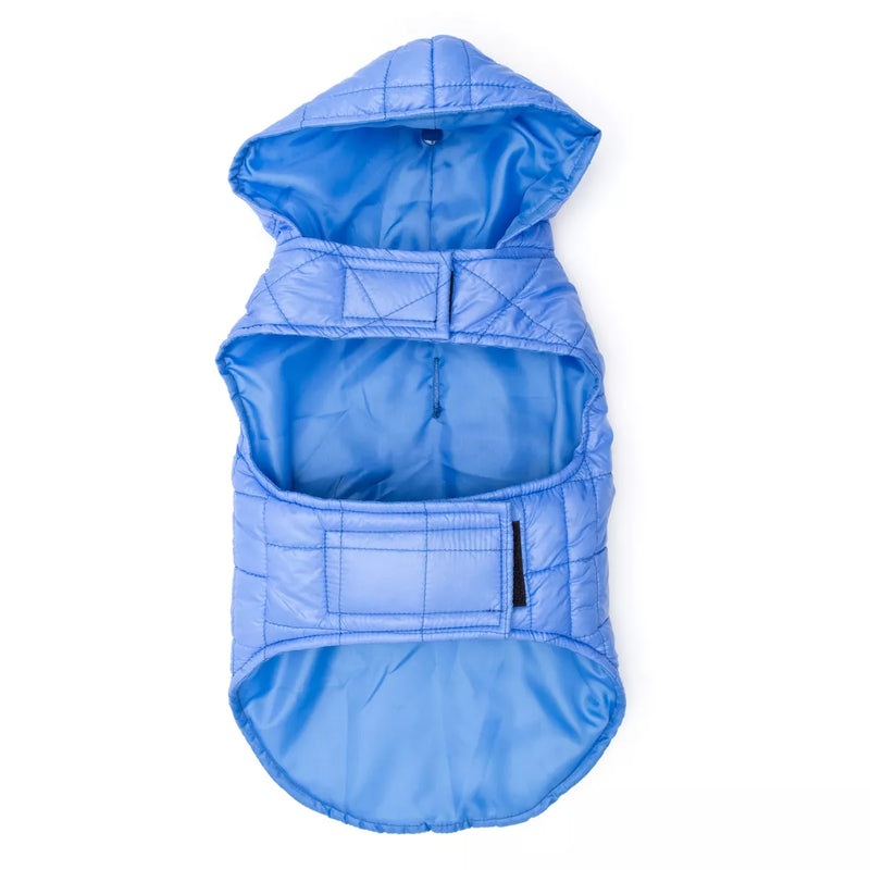 Blue Packable Puffer Jacket