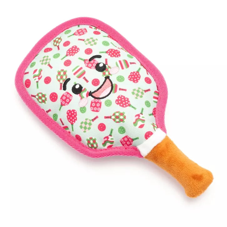 Pickleball Pink Dog Tough Toy
