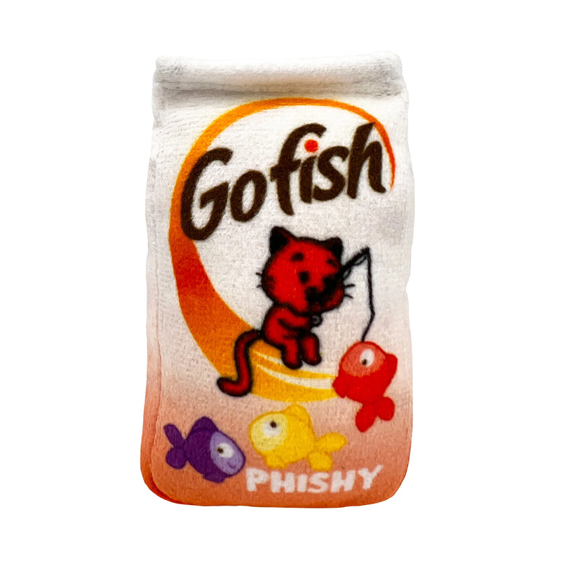 Go Fish Phishy Plush Cat Toy