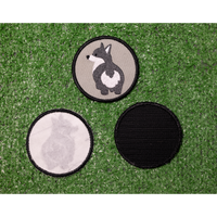 Gray Corgi Bum Patch