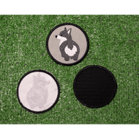 Gray Corgi Bum Patch