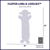 Penelope Pig Fluffer Long & Lovelie™ Durable Plush Dog Toy
