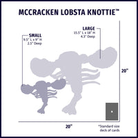 McCracken Lobsta™ Knottie® Plush Dog Toy