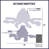 Octavie Octopus Knottie® Plush Dog Toy