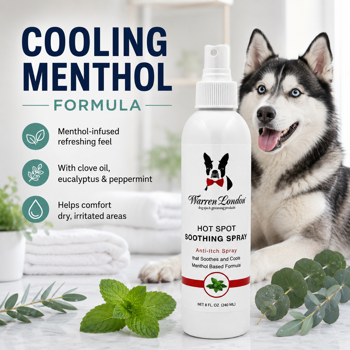 Hot Spot Soothing Spray - Anti Itch Spray That Soothes And Cools