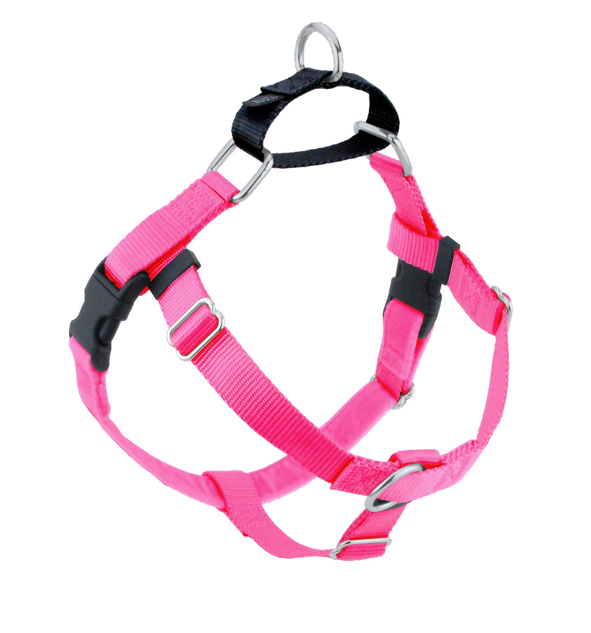 Hot Pink Freedom No-Pull Dog Harness