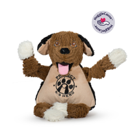 HuggleCause™, Project K-9 Hero, Flash Knottie® Plush Dog Toy, Large
