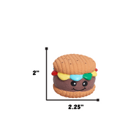 Big Buns Foodies Hamburger Ruff-Tex® Latex Ball Dog Toy