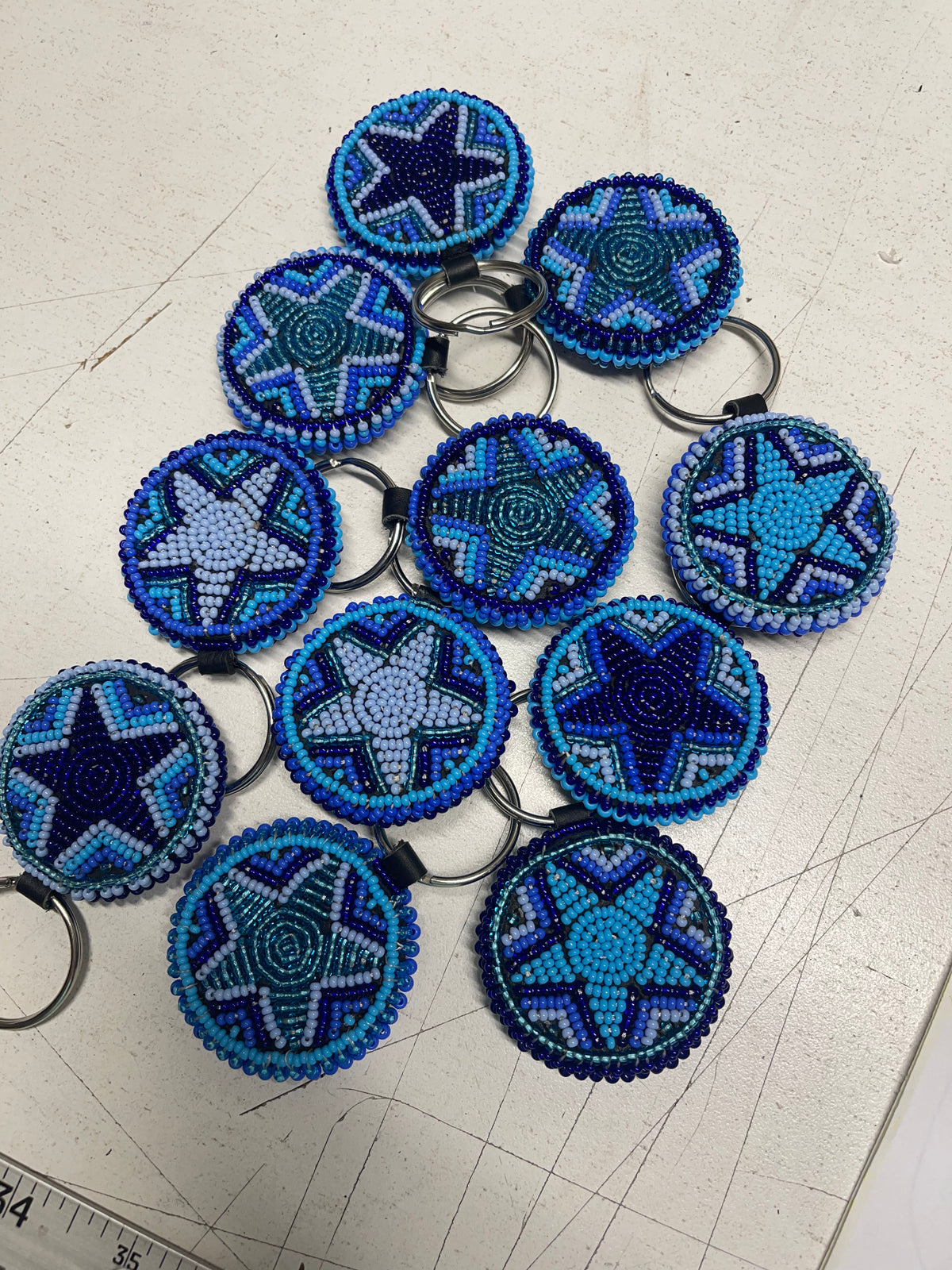 TKC Beaded Keychain