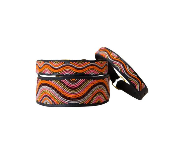 TKC The Groove Beaded Dog Collar