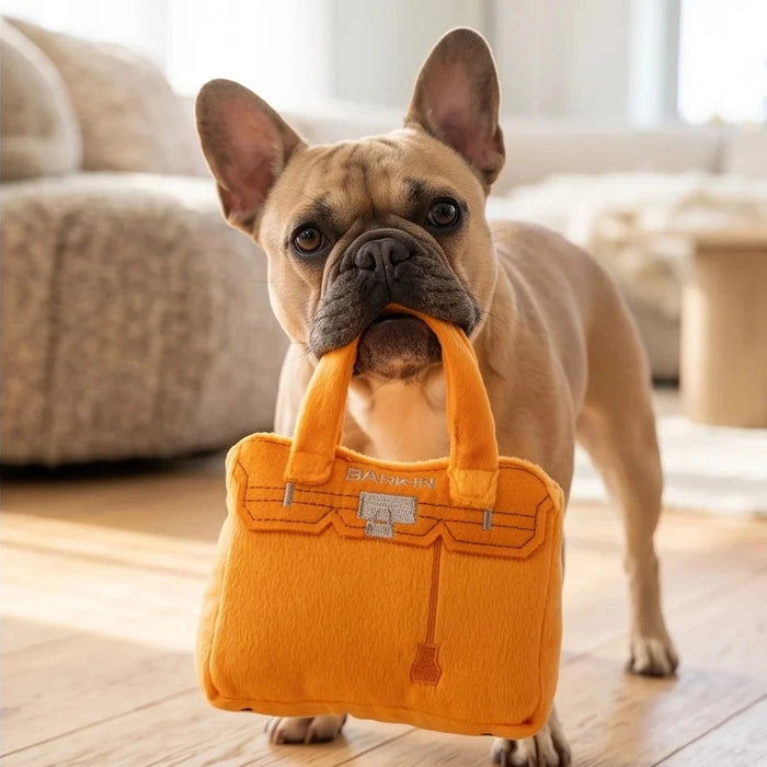 Barkin Orange Bag Plush Toy
