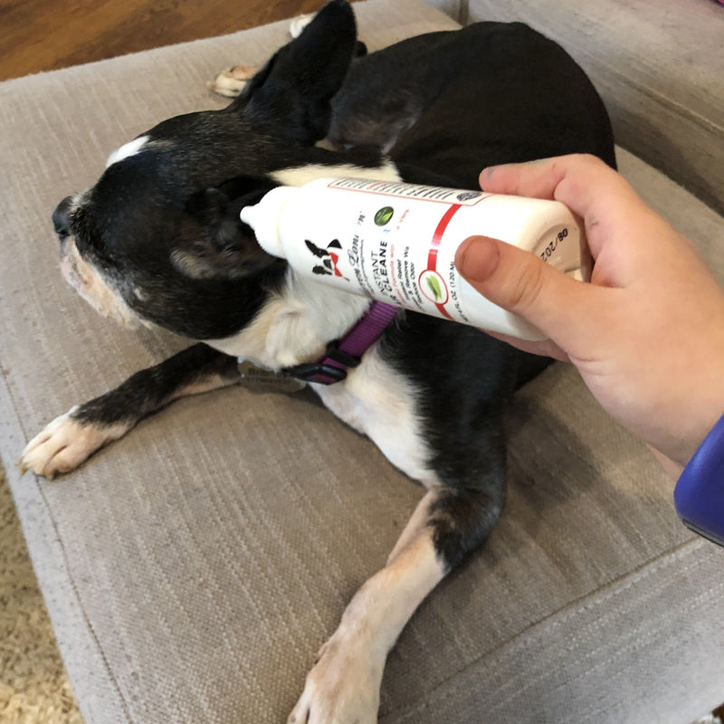 Instant Ear Cleaner For Dogs 12 oz or 1 gallon - Professional Size - Removes Wax and Odor