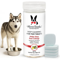 Deep Cleaning Paw Fizz Tablets - Soothes Itchy, Irritated Paws