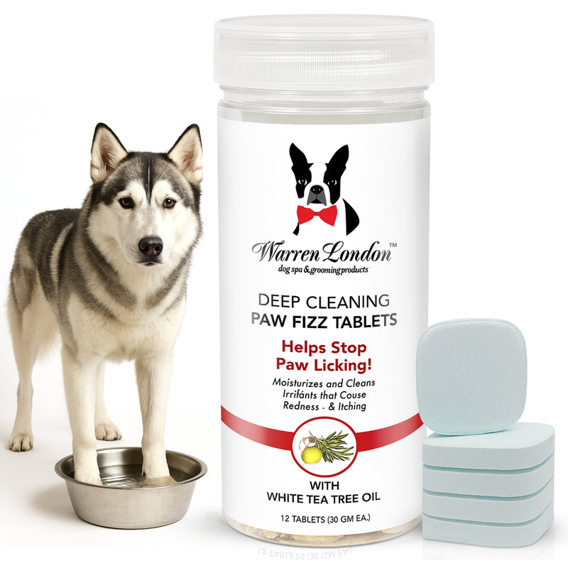 Deep Cleaning Paw Fizz Tablets - Soothes Itchy, Irritated Paws