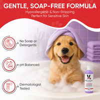 Calming Lavender Dog Shampoo w/Aloe Vera & Essential Oils