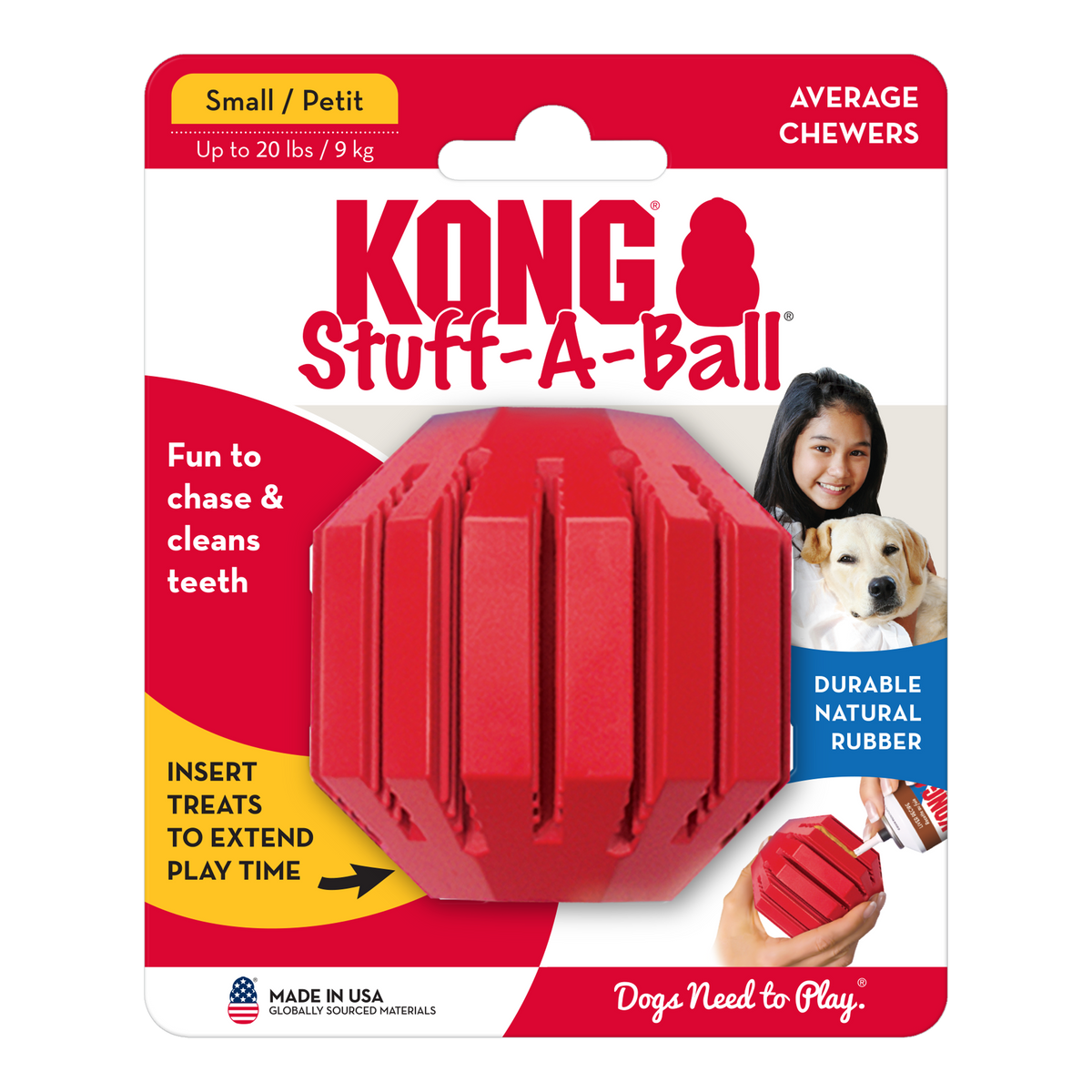 KONG Stuff-A-Ball Dog Toy