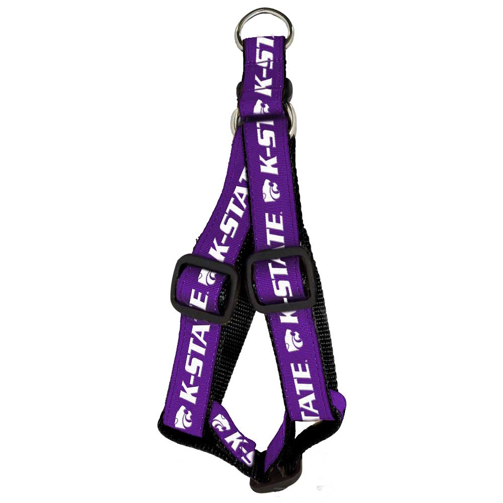 KS State Wildcats Nylon Dog Step-In Harness