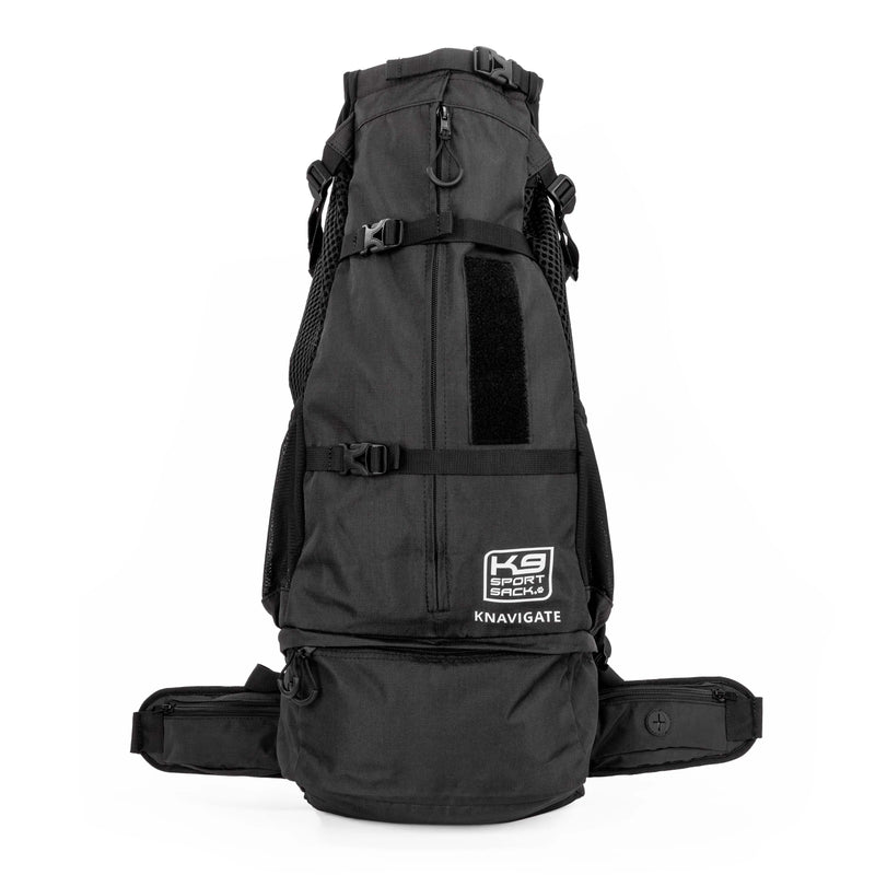 Knavigate | Advanced Dog Carrier with Internal Frame & Hip Belt