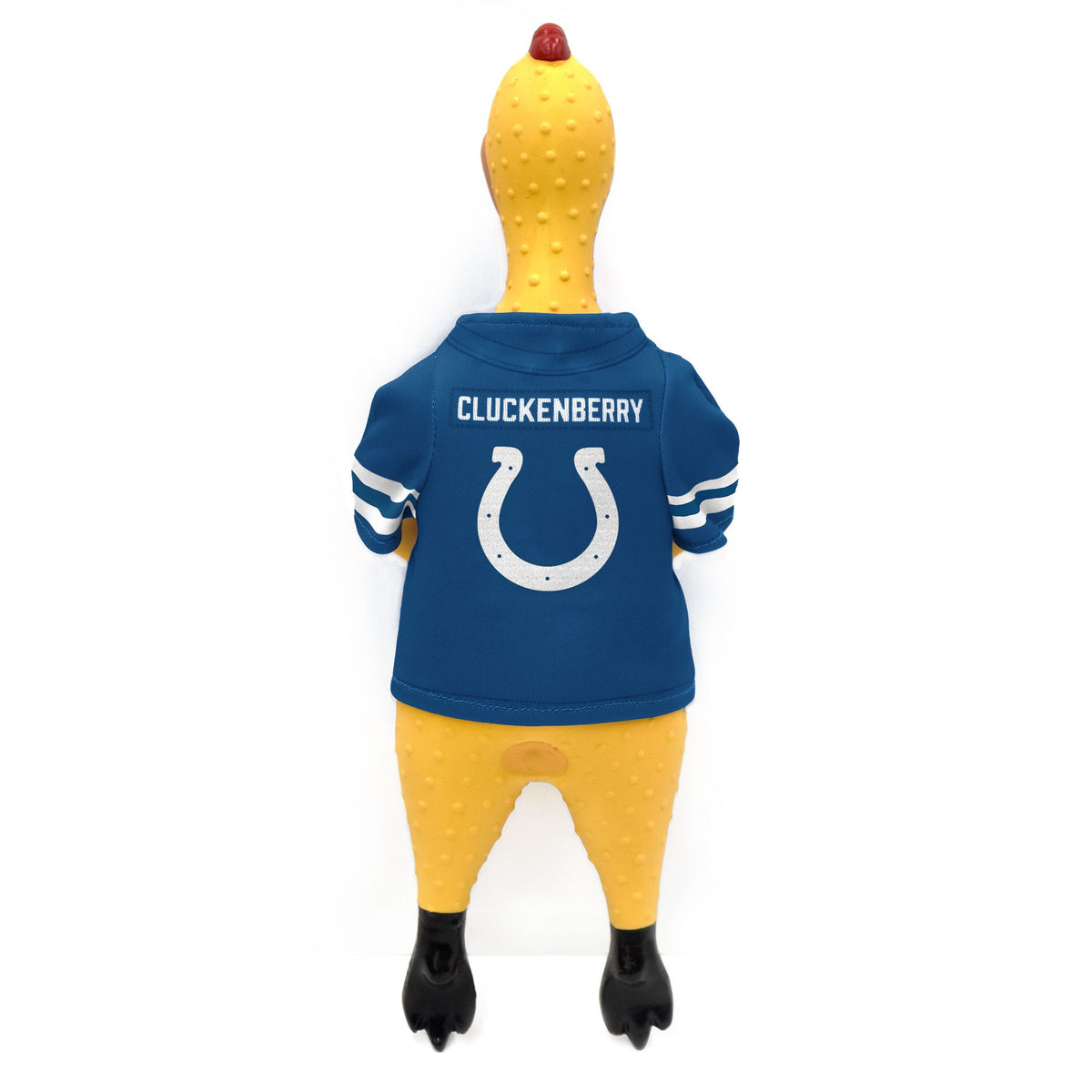 Indianapolis Colts Rubber Chicken Pet Toy
