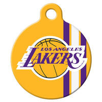 Los Angeles Lakers Stainless Steel Charm/Tag