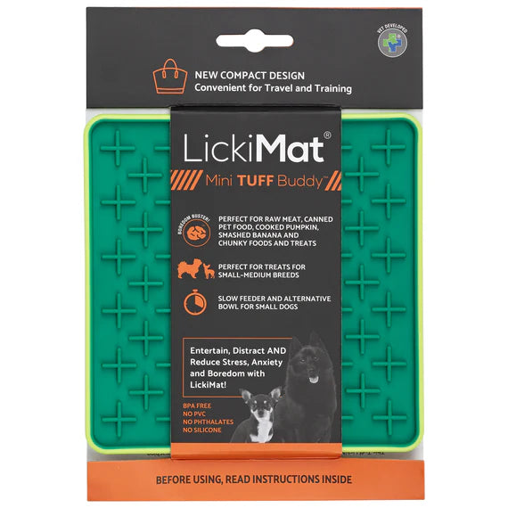 LickiMat Mini TUFF Buddy - Green
