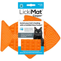 LickiMat Casper for Cats - Orange