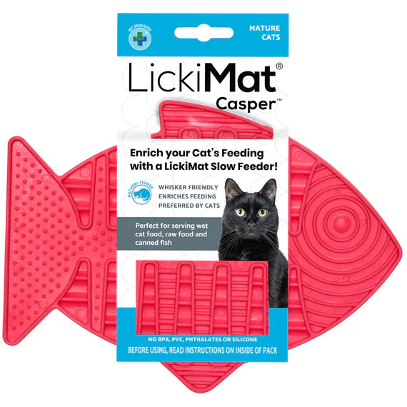 LickiMat Casper for Cats - Pink