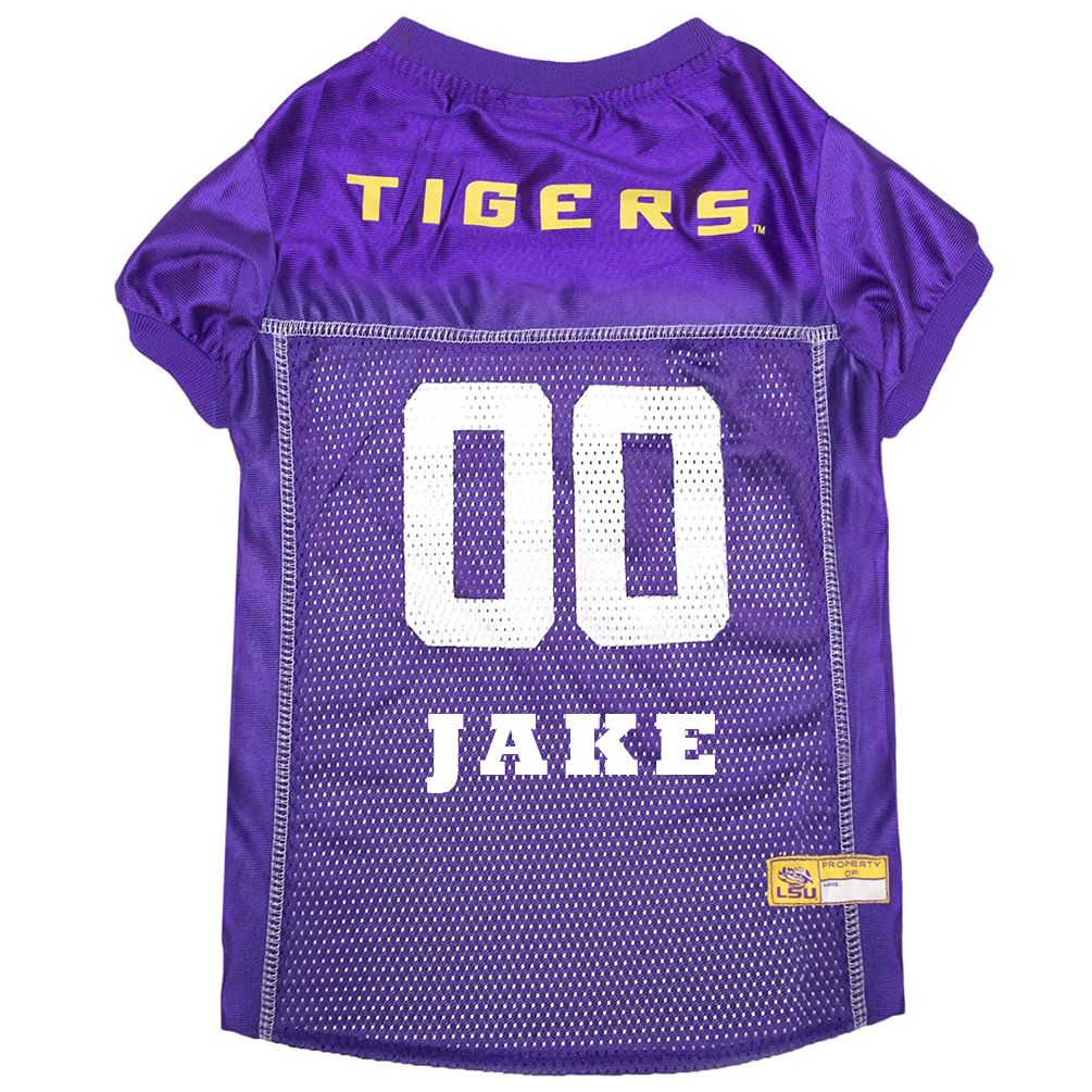LSU Tigers Pet Jersey - 3 Red Rovers