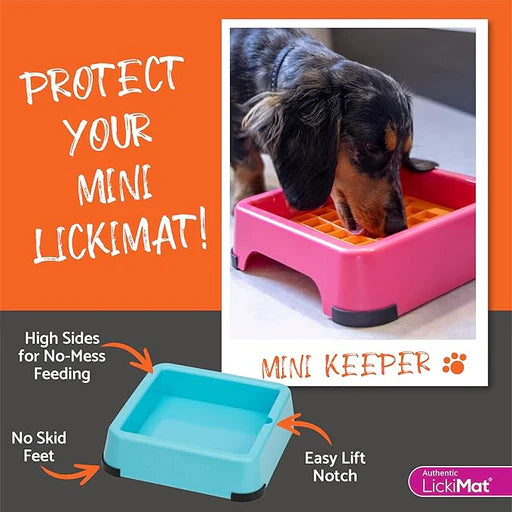 LickiMat Mini Keeper - Turquoise