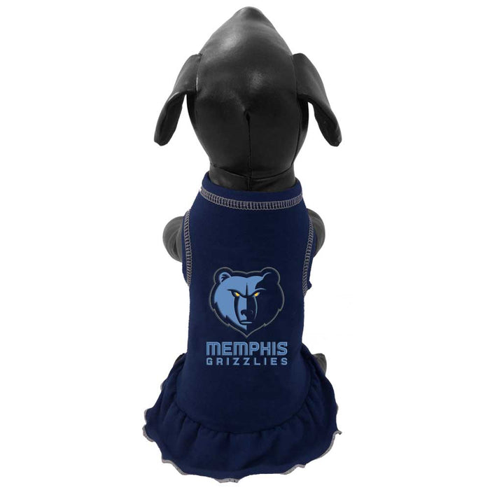 Memphis Grizzlies Pet Cheerleader Ruffled Dress